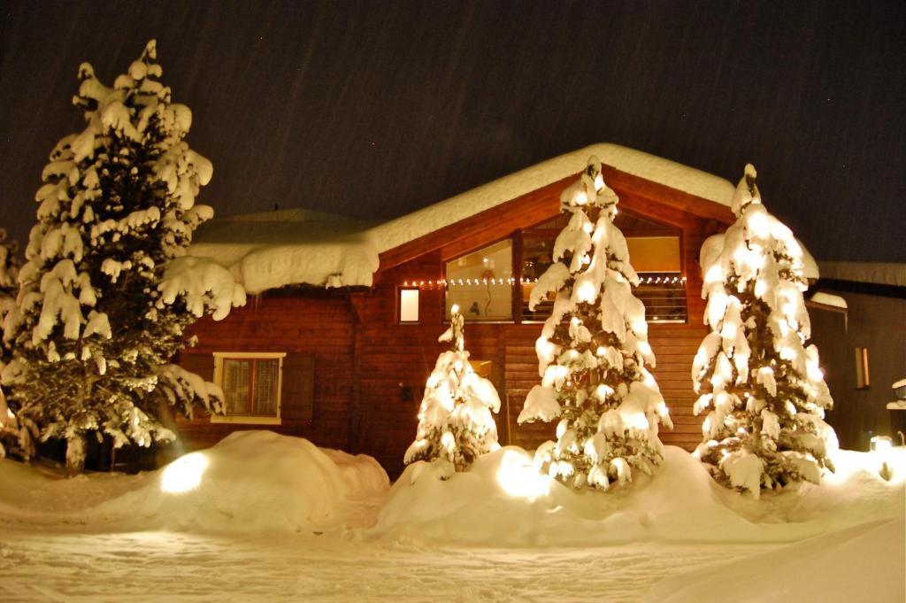 Ferienwohnung Allalinblick Saas-Fee Exterior foto