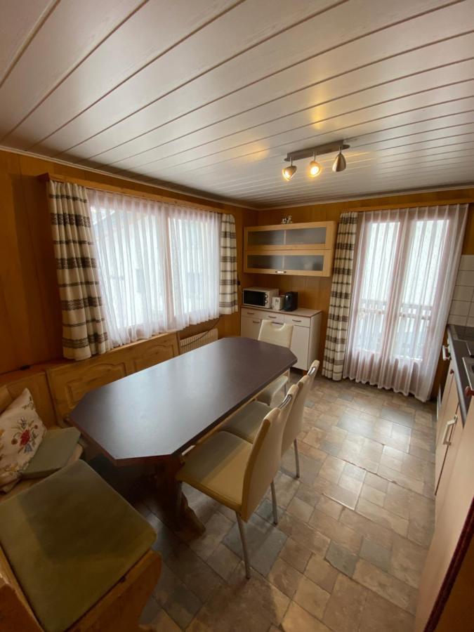 Ferienwohnung Allalinblick Saas-Fee Exterior foto