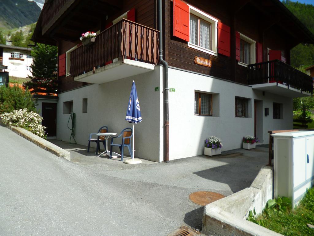 Ferienwohnung Allalinblick Saas-Fee Exterior foto